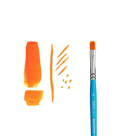 Princeton™ Select™ Artiste Series 3750 Short Handle Flat Shader Brush